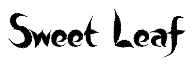 Sweet Leaf font